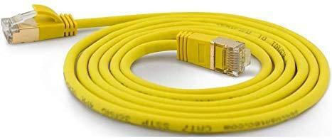 Wantec U/UTP Kat.7 Ethernet Netzwerkkabel 3m Gelb