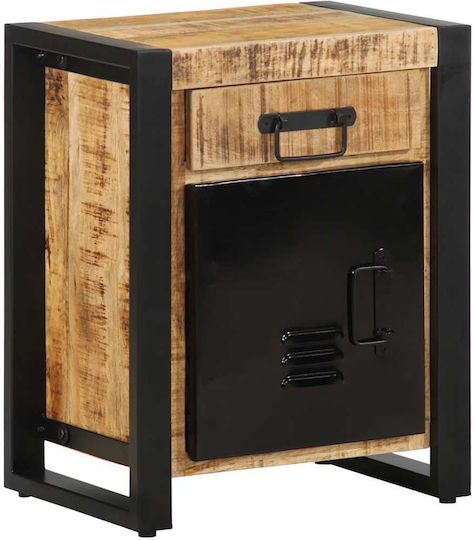 Bedside Tables Solid Wood Brown 2 pcs 40x30x50cm