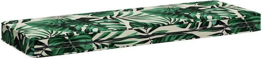vidaXL Pernă pentru Bancă de Grădină Vught Verde 2 Bucăți 30x60 cm