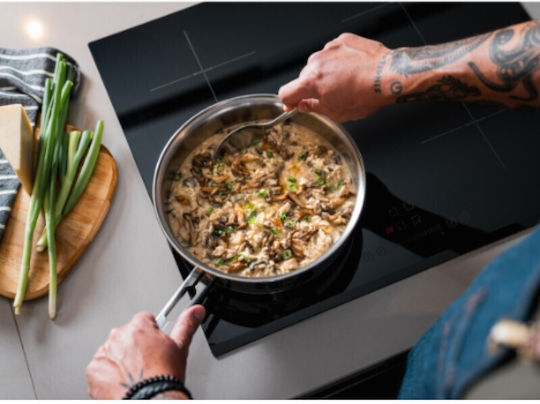Tramontina Stainless Steel Pan with Lid 24cm Tramontina Stainless Steel Pan with Lid 24cm