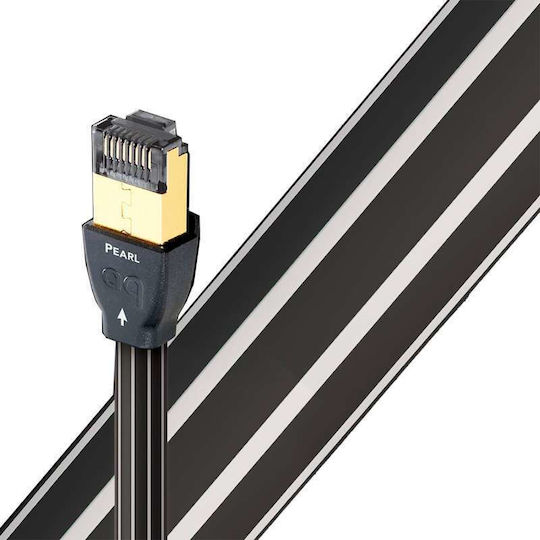 Audioquest Кат. 7 (10Gbps) Мрежов Ethernet Кабел 1.5m Черен