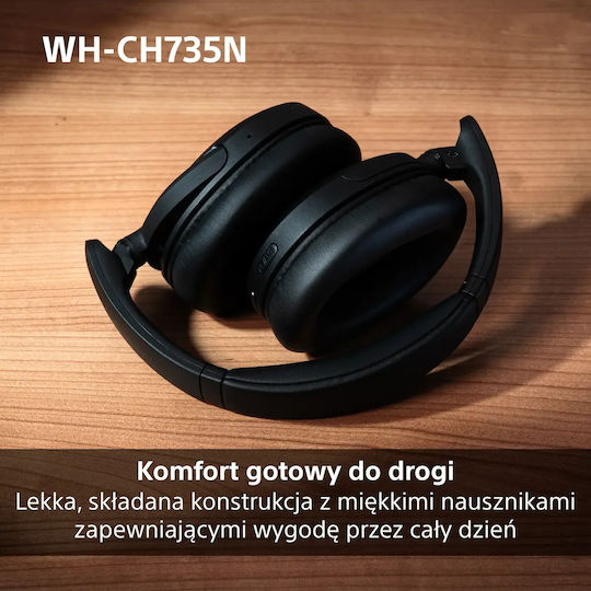 WHCH735N Безжични / Жични слушалки Over Ear, сини