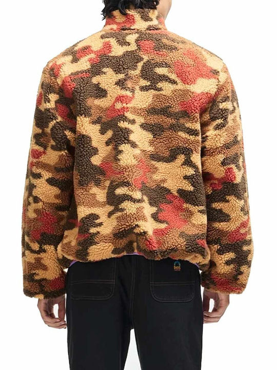 Ζακέτα με Κουκούλα Camo-black