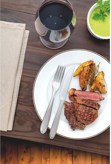 Tramontina Cutlery Set Stainless Steel 18/10 Silver 91 Pieces