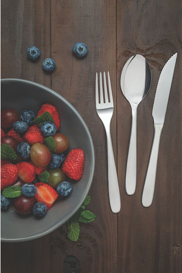 Tramontina 18/10 Stainless Steel Cutlery Set Silver 36 Pieces
