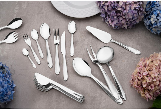 Tramontina Cutlery Set Stainless Steel 18/10 Silver 91 Pieces