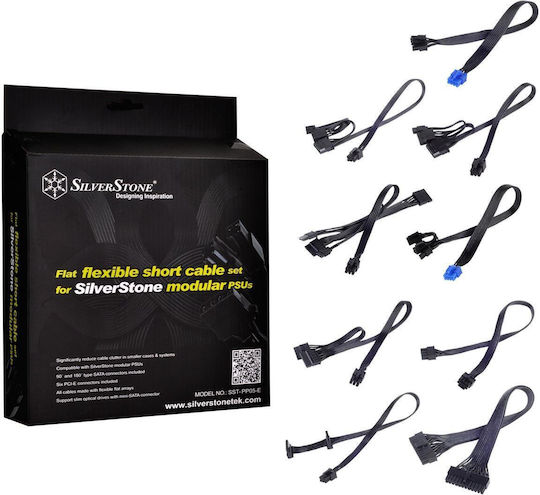 Silverstone - Cable Μαύρο SST-PP05-E