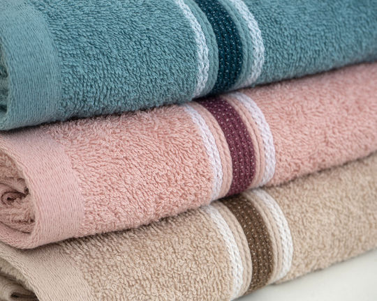 Anna Riska Hand Towel 30x50 cm Beige 450 gsm