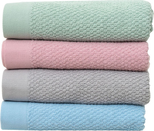 Anna Riska Face Towel 50x90cm Grey 500gsm Weight Anna Riska Face Towel 50x90cm Grey 500gsm Weight