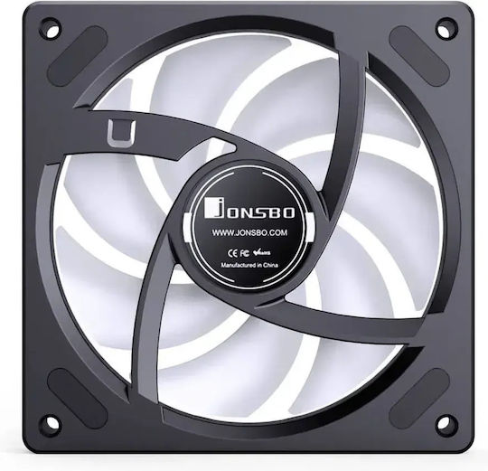 ZB-120BR Umkehrklinge Gehäuselüfter (65,26 cfm) mit ARGB Beleuchtung und Verbindung 4-Pin PWM
