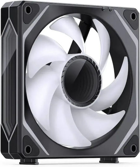 ZL-120B Gehäuselüfter (1800rpm / 60,35cfm) mit ARGB Beleuchtung und Verbindung 4-Pin PWM 3 Stück