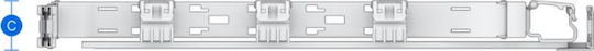 Synology CMA-01 Bară de gestionare a cablurilor 1U 1buc