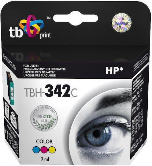 TB Print Συμβατό Μελάνι Εκτυπωτή InkJet HP 342C936 9ml Πολλαπλό (Color) 1τμχ