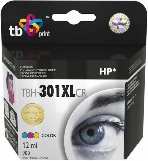 TB Print Συμβατό Μελάνι Εκτυπωτή InkJet HP DJ1050/2050XL 12ml Πολλαπλό (Color) 1τμχ
