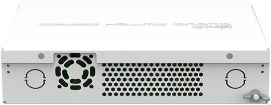 MikroTik CRS112-8G-4S-IN Managed L3 Switch with 8 Gigabit (1Gbps) Ethernet Ports and 4 SFP Ports