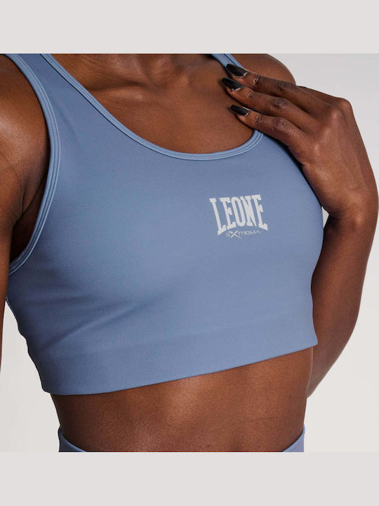 Women's Athletic Sports Bra Blue Grey