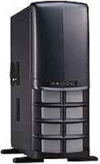 CT-04B-OP Midi Tower Computer Case Black