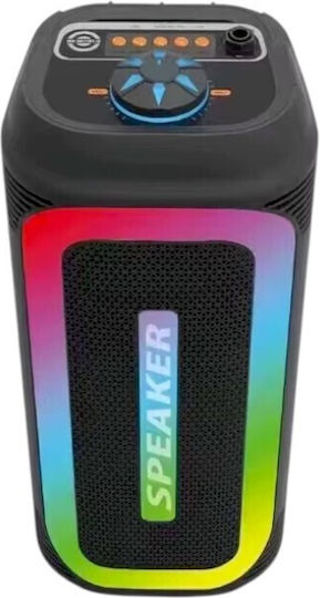 QS-3627 Ηχείο Bluetooth 10W με Ραδιόφωνο και Διάρκεια Μπαταρίας έως 4 ώρες Μαύρο