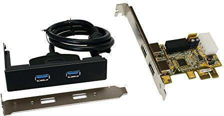 Exsys Κάρτα PCIe σε θύρα USB 3.2