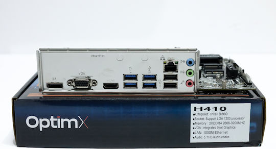 H410 Motherboard with Intel 1200 Socket