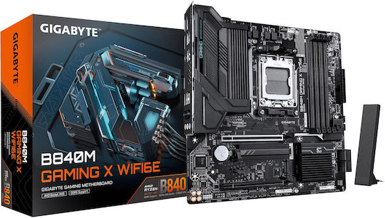B840M Gaming X WIFI6E Motherboard Micro ATX with AMD AM5 Socket