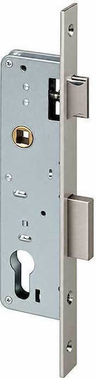 Cisa Recessed Lock with Center 35mm Silver Right