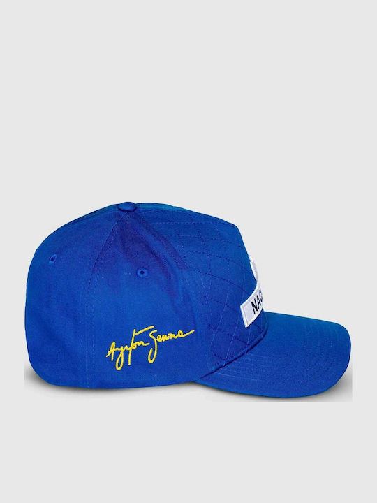 Ayrton Senna Nacional Cap Quilted Blue 2026 Ayrton Senna Nacional Cap Quilted Blue 2026