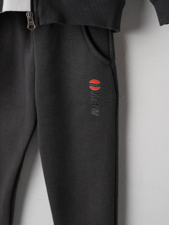 Pantaloni De Trening Pentru Copii Cu Jachetă Cu Bluză Negru