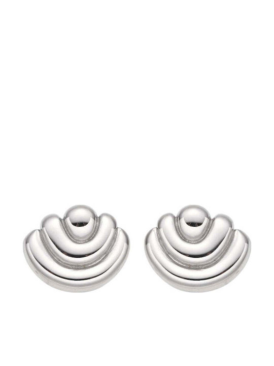 Asimi Edelstahl Ohrringe Stainless Steel 1 Paar Silberfarben Asimi Edelstahl Ohrringe Stainless Steel 1 Paar Silberfarben