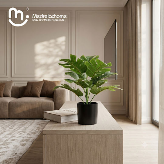 Изкуствено Декоративно Растение Monstera Височина 35см 1 Брой