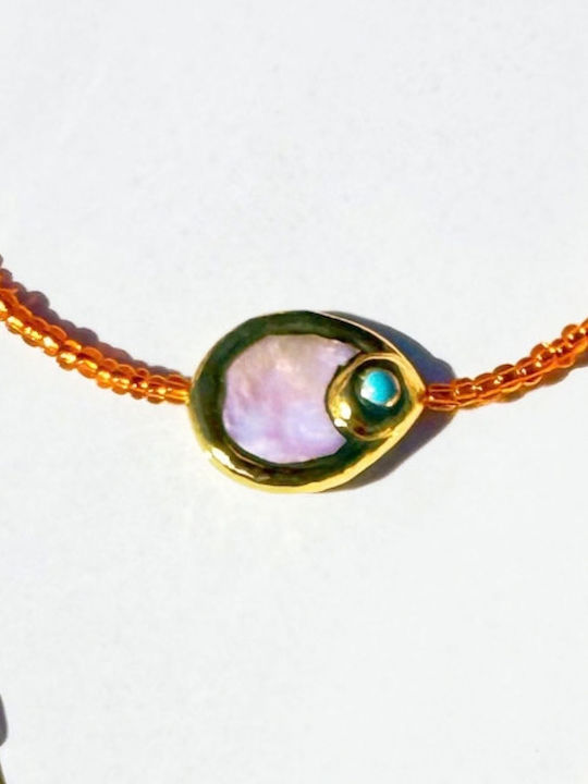 Kaleido Orange Necklace