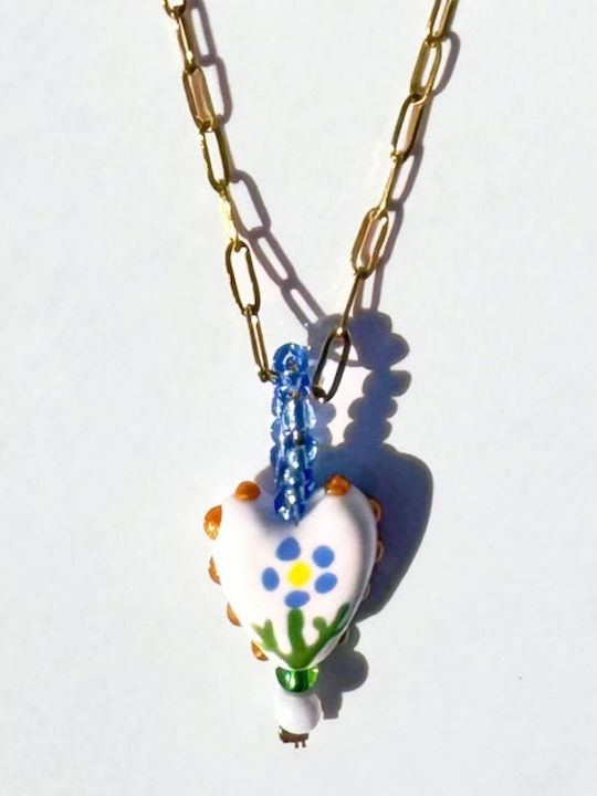 Kaleido Orange Necklace