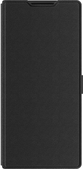 Nillkin Qin Book Prop Magnetische Hülle aus Silikon und Leder für Samsung Galaxy Z Fold 8 Ultra, Schwarz, 57983132633