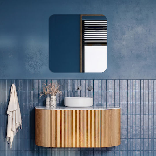 Tulup Wall Mirror with Frame 60x40cm