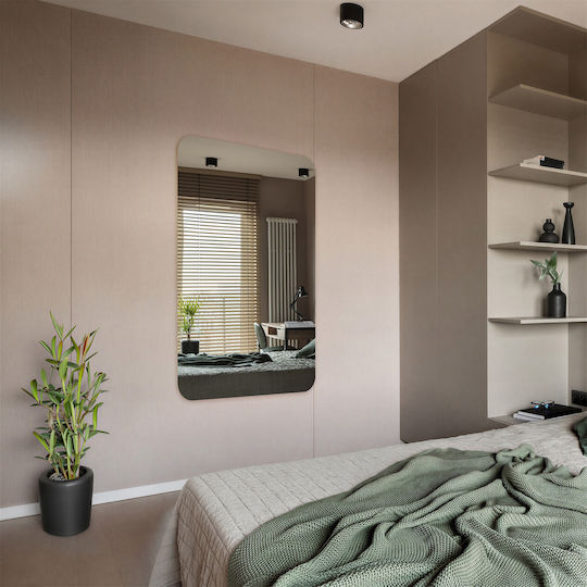 Tulup Wall Mirror with Frame 60x40cm