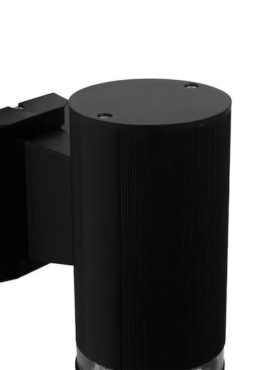 GloboStar Orion Επιτοίχιο Εξωτερικό Φωτιστικό GU10 IP65 9x15.5x22εκ.