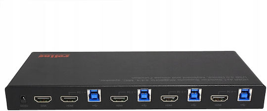 Roline 14.01.3428 KVM & Data Switch with HDMI / USB