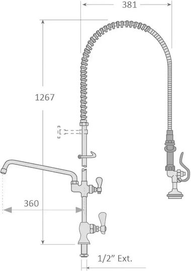 Caff S.L. Un Stropitor cu Înălțimea de 36 cm