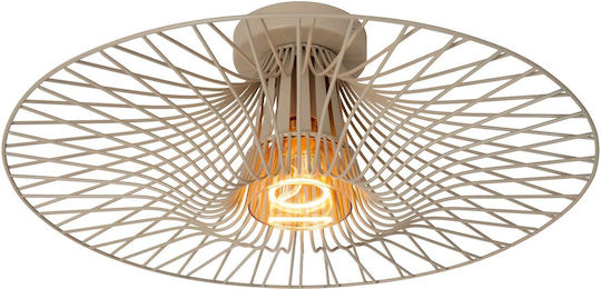 Lucide 05158-01-41 Ellis Taupe Ceiling Light