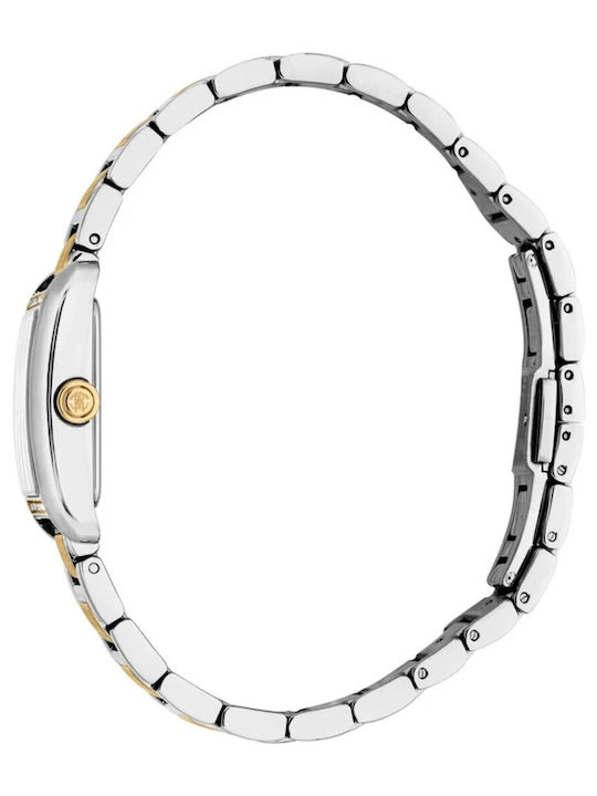Women's 29mm Battery-Powered Watch with Silver Stainless Steel Bracelet