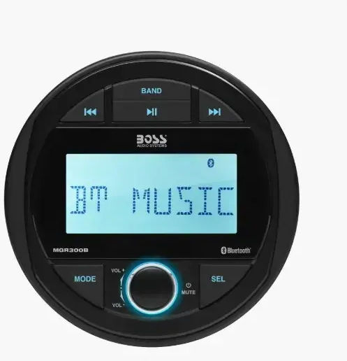 Boss Marine Mgr300b Multimedia Player 4x60w