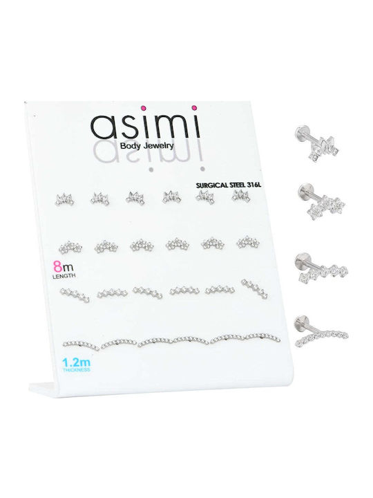 Asimi Body Piercing Обеца тип барче Asimi Body Piercing Обеца тип барче