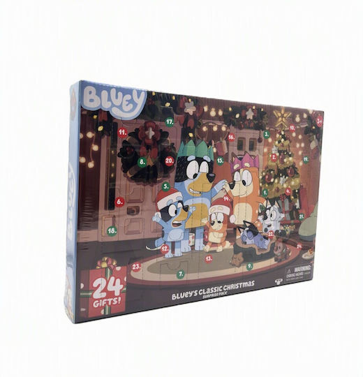 Moose Toys Класически коледен адвент календар Bluey