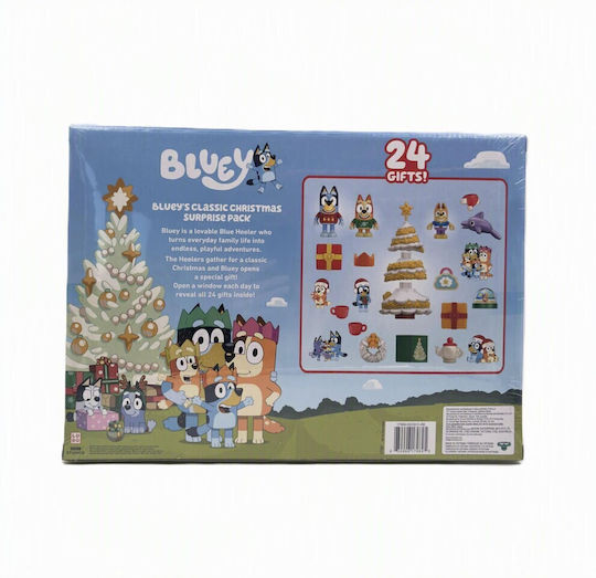 Moose Toys Класически коледен адвент календар Bluey