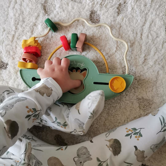Angebot Sophie Giraffe Bequemes Kissen & Schaukel-Abakus
