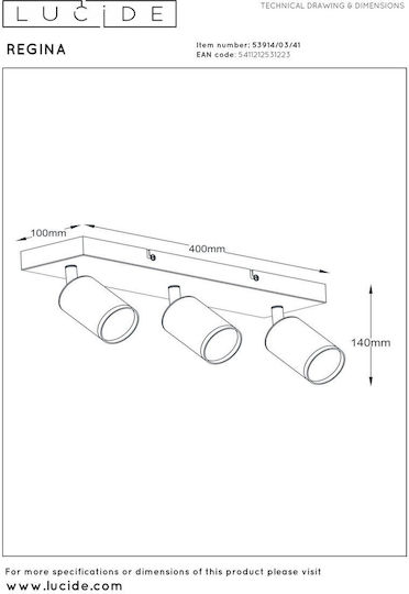 Lucide Lightning Φωτιστικό Πλαφονιέρα Lucide Lightning Φωτιστικό Πλαφονιέρα
