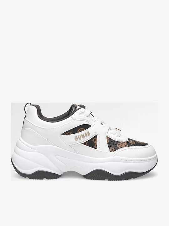 Guess Damen Sneakers Braun Guess Damen Sneakers Braun