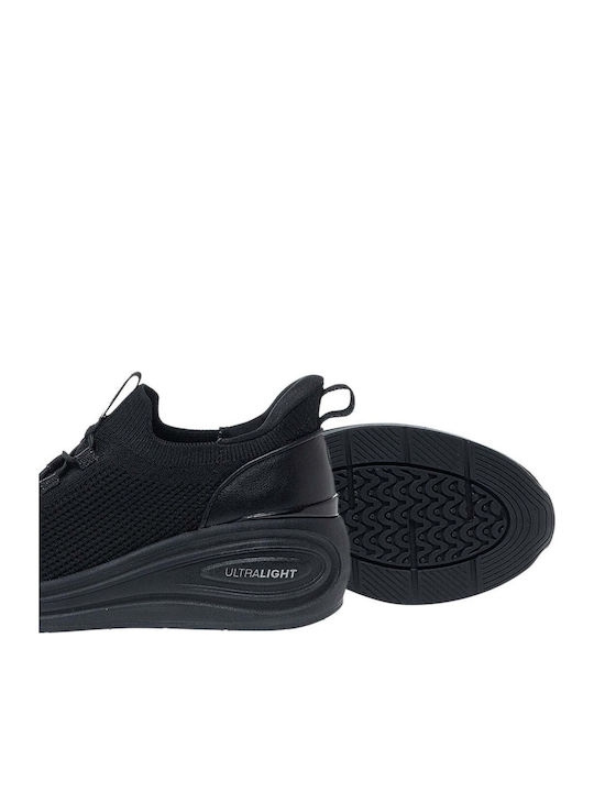 Anatomische Damen-Sneakers Schwarz
