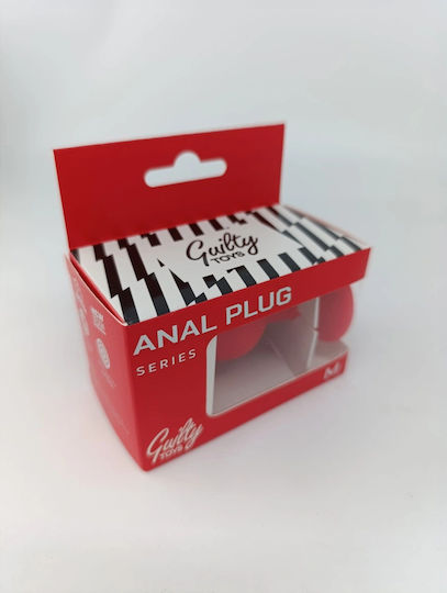 Guilty Toys Πρωκτική Σφήνα Κόκκινη