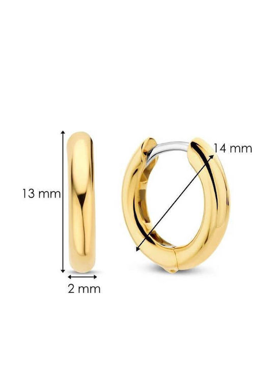 Ti Sento Women's Hoop Earrings 925 Silver 7812ys